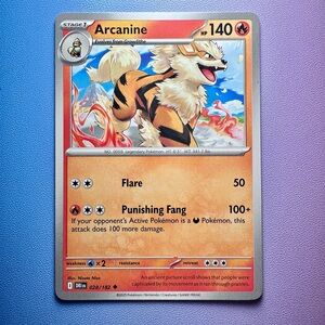 arcanine - 028/182 (uncommon) — pokemon: destined rivals
